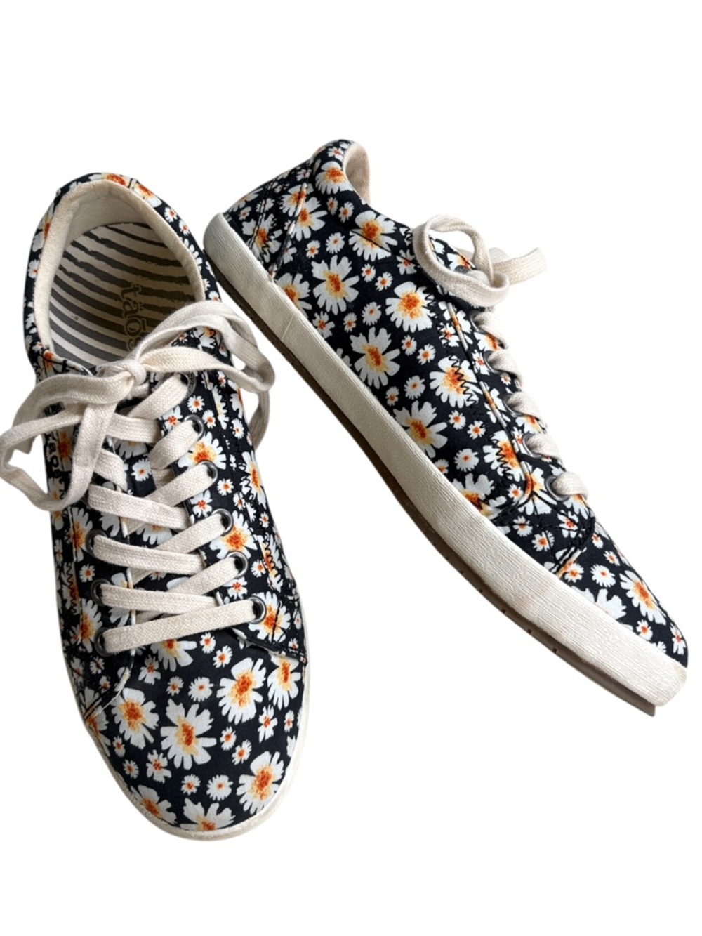 EUC Taos Footwear Star Sneakers Floral Size 7